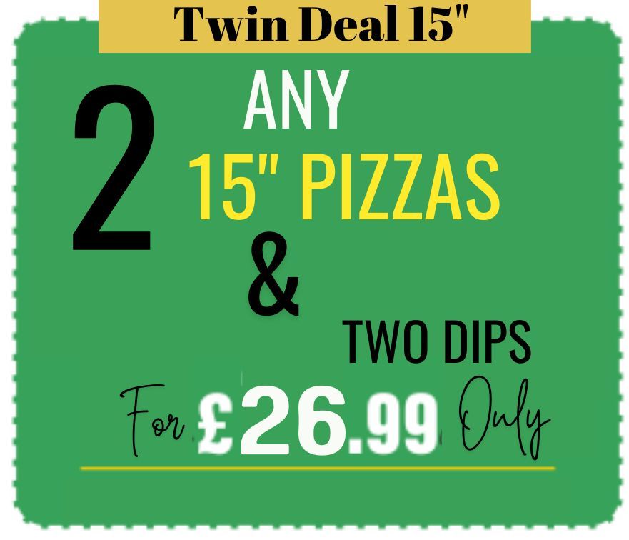 Twin Deal 15"