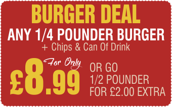 Burger Deal 1/2 Pounder With Cheese